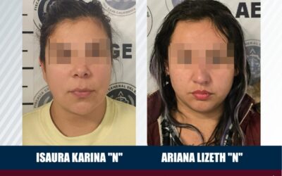 FISCALÍA DE BC DETIENE A DOS MUJERES CON ORDEN DE APREHENSIÓN EN TIJUANA