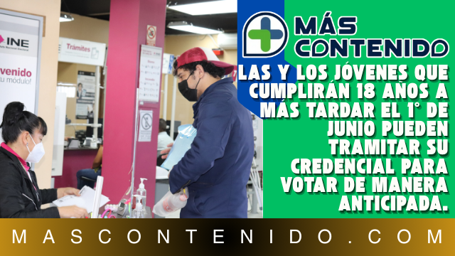 INE BC INVITA A LAS Y LOS JÓVENES A OBTENER SU CREDENCIAL PARA VOTAR POR PRIMERA VEZ